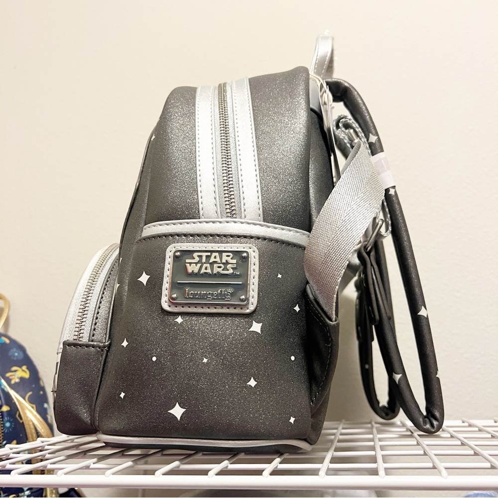 Star Wars Mandalorian Grogu Disney Parks Loungefly Backpack - Picture 2 of 7